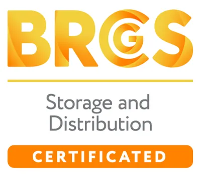 Sello BRCGS Storage and Distribution Certificated